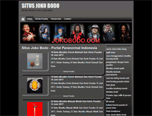 Tablet Screenshot of jokobodo.com